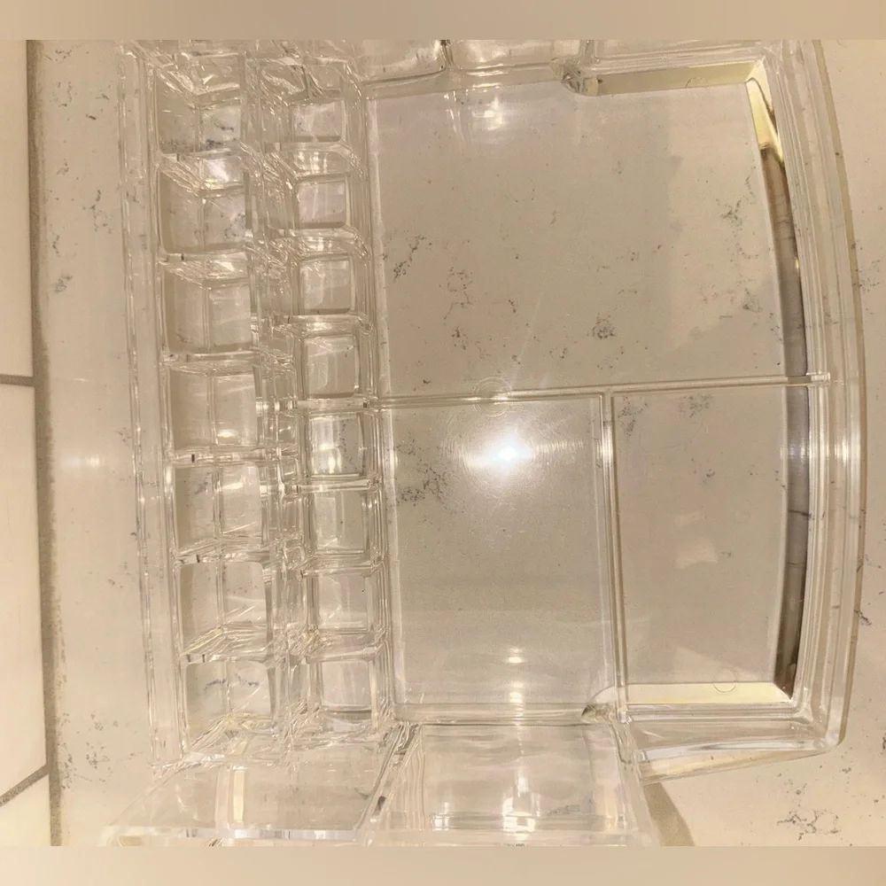 The Container Store Clear Makeup Organizer